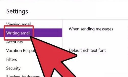 اضافه کردن امضا به ایمیل یاهو - درج امضا در زمان ارسال ایمیل در یاهو - درج امضا در ایمیل یاهو Yahoo - اضافه کردن امضا در میل یاهو - درج امضا در زمان ارسال ایمیل در سایت یاهو - ذخیره امضا در ایمیل Yahoo - اضافه کردن امضا دیجیتال به یاهو - آموزش نحوه درج امضا در ایمیل