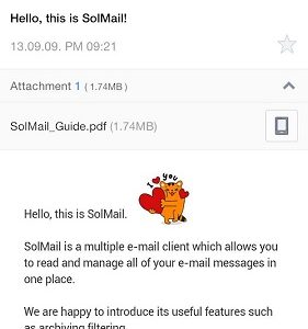 نرم افزار مدیریت ایمیل جیمیل هات میل و اوت لوک با myMail - ویژگی های برنامه myMail - سرعت بالا در استفاده از برنامه myMail - ساده و راحت بودن رابط کاربری اپ myMail - امکان استفاده همزمان چندین ایمیل در اپلیکیشن myMail - امکانات کامل برای مدیریت ایمیل در myMail - امکان ساخت امضای اختصاصی در myMail