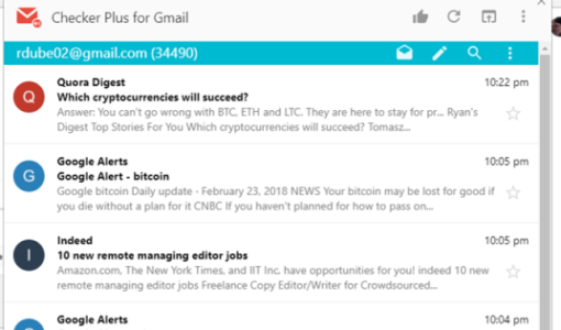 معرفی چند برنامه کاربردی برای مدیریت ایمیل ها - چند برنامه کاربردی برای چک کردن ایمیل ها - افزونه های جیمیل مرورگر برای مدیریت ایمیل - Gmail Notifier Plus برای مرور ایمیل ها - X-notifier برای مرورگر فایرفاکس برای مدیریت ایمیل ها - برنامه های جیمیل برای دسکتاپ