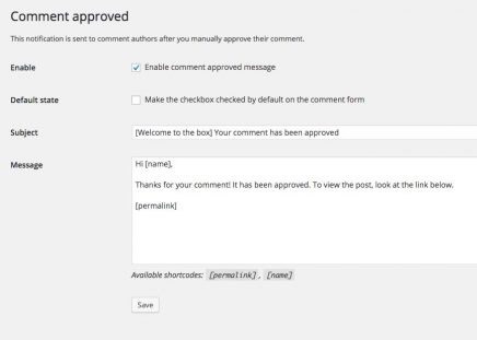  ارسال ایمیل تایید نظرات با افزونه Comment Approved - افزونه ارسال ایمیل سفارشی تایید نظرات در وردپرس - ارسال ایمیل تایید نظرات - ویژگی های افزونه Comment Approved -  دریافت ایمیل تایید نظرات با پلاگین Comment Approved - پلاگین ارسال ایمیل سفارشی تایید نظرات در wordpress