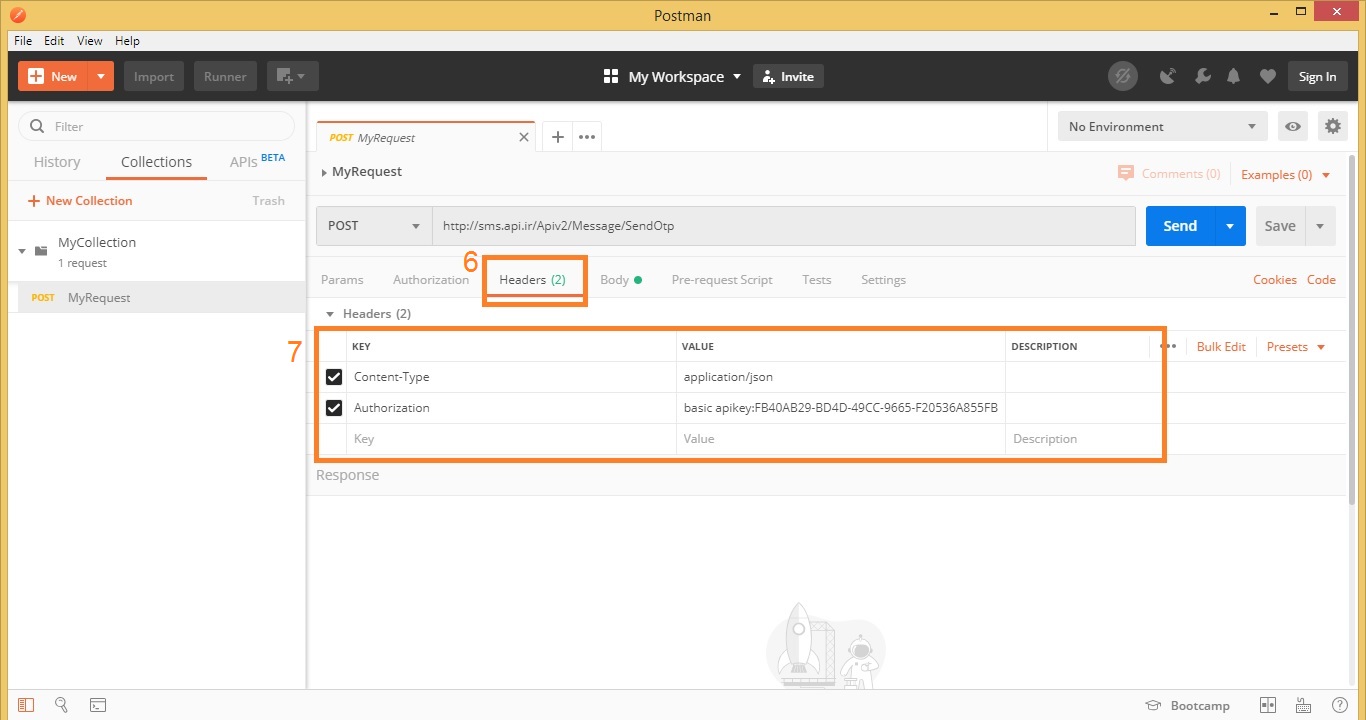 تست-وب-سرویس-پیامک-postman8