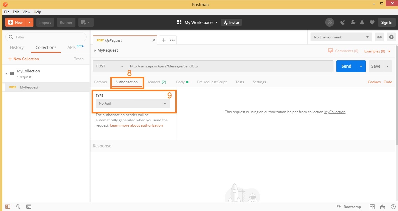 تست-وب-سرویس-پیامک-postman9
