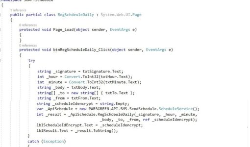 وب سرویس ارسال پیامک زماندار روزانه – وب سرویس ارسال sms زماندار روزانه – API ارسال پیامک زمانبندی شده – وب سرویس ارسال اس ام اس روزانه – ثبت خودکار ارسال پیامک روزانه– روش ارسال خودکار روزانه پیامک با وب سرویس – وب سرویس ارسال پیامک اتوماتیک روزانه – web service ارسال اس ام اس روزانه خودکار