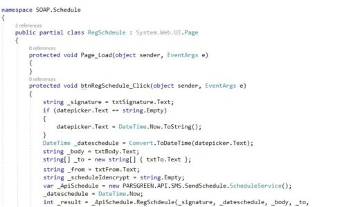 وب سرویس ارسال پیامک زماندار – وب سرویس sms زماندار – API ارسال پیامک زمانبندی شده – وب سرویس ارسال اتوماتیک اس ام اس در زمان مشخص - ارسال پیامک زماندار با اینترنت – روش ارسال اس ام اس زماندار با کامپیوتر – وب سرویس ارسال خودکار پیامک – web service ارسال اس ام اس خودکار - پیامک خودکار با کد نویسی