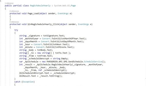 وب سرویس رایگان ارسال پیام کوتاه زماندار سالانه – وب سرویس sms زماندار سالانه – API ارسال  اس ام اس اتوماتیک – وب سرویس ارسال اس ام اس سالانه – ثبت خودکار سالانه ارسال پیامک – روش ارسال خودکار سالانه پیامک با وب سرویس – وب سرویس ارسال پیام کوتاه در هر سال – web service ارسال اس ام اس سالانه خودکار