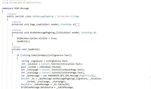 وب سرویس پیام کوتاه - API دریافت کل پیامک ها با قابلیت آدرس دهی صفحه – API رایگان ارسال پیامک تبلیغاتی - دریافت پیامک با کد نویسی - - روش استفاده از وب سرویس صندوق پیامک - وب سرویس دریافت لیست پیامک – نمونه کد اتصال به وب سرویس صندوق پیام کوتاه - web service دریافت همه پیام کوتاه ها به صورت صفحه ای