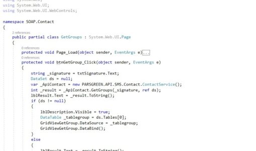 وب سرویس اس ام اس دریافت گروه مخاطب – وب سرویس پنل پیامک برای دریافت گروه مخاطب – web service دریافت گروه مخاطبین - وب سرویس رایگان ارسال SMS – وب سرویس ارسال پیامک تبلیغاتی - وب سرویس دریافت گروه مخاطب پنل پیامک – API ارسال اس ام اس انبوه – وب سرویس ارسال پیامک به بلک لیست – وب سرویس دفتر تلفن